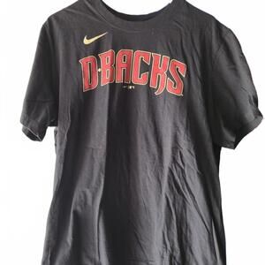 Nike ARIZONA DIAMONDBACKS Black T-Shirt LARGE